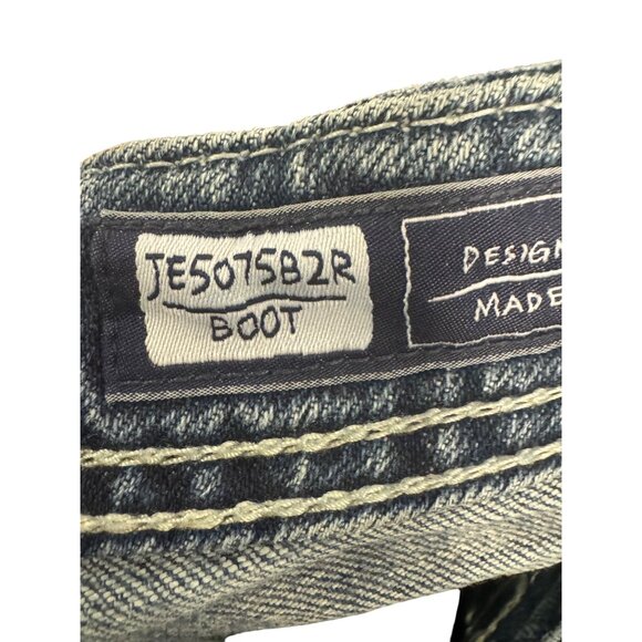 Miss Me Jeans Womens Size 31 Bootcut Palm Hills Blue Denim - Picture 5 of 9